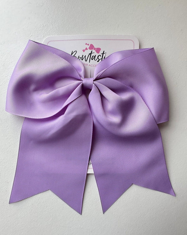 7 Inch Cheer Bow - Light Orchid