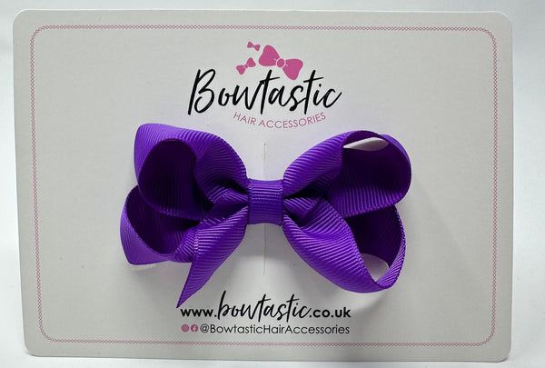 3 Inch Bow - Purple