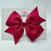 5 Inch Flat Bow - Wine