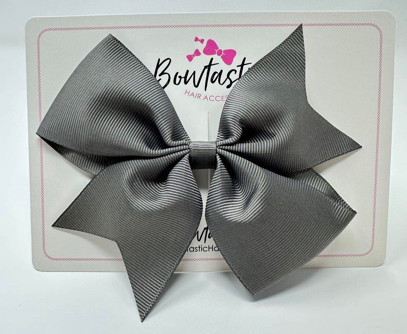 5 Inch Flat Bow - Metal Grey