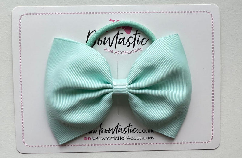 4.5 Inch Tuxedo Bow Bobble - Crystalline