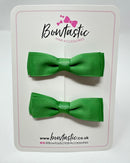 2.75 Inch Flat Bow - Sage Green - 2 Pack