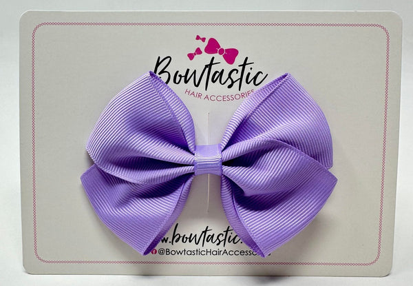 3.5 Inch Flat Bow - Light Orchid