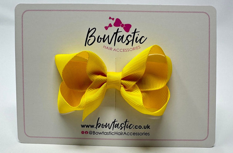 3 Inch Bow - Daffodil