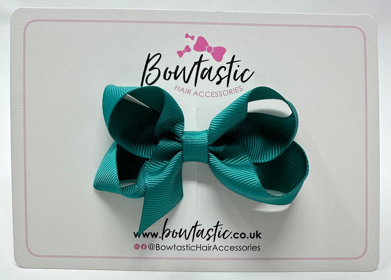 3 Inch Bow - Jade Green