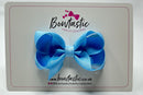 3 Inch Bow - Blue Topaz