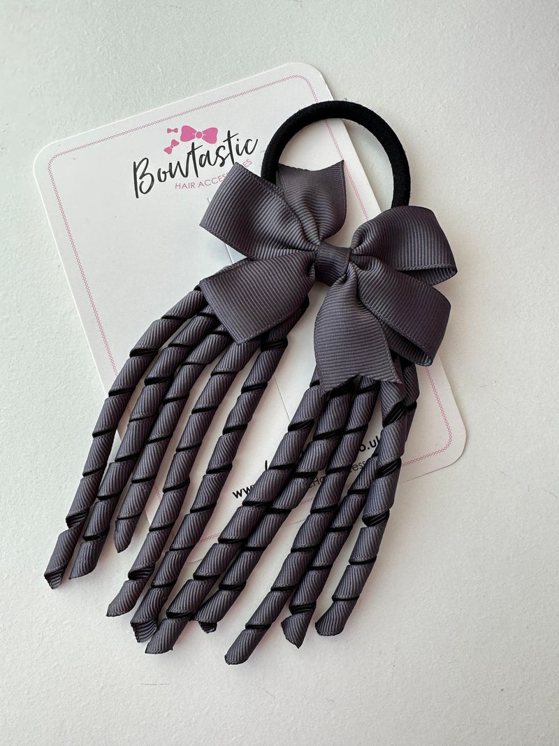 3 Inch Pinwheel Corker Bobble - Charcoal