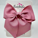 5 Inch Cheer Bow - Quartz