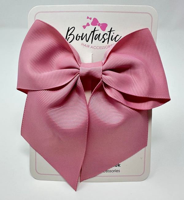 5 Inch Cheer Bow - Wild Rose