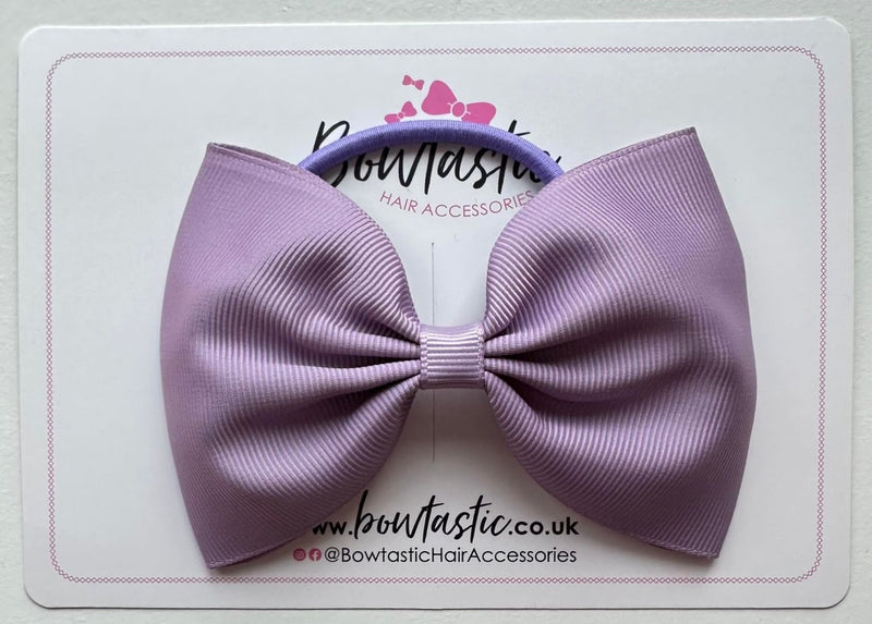 4.5 Inch Tuxedo Bow Bobble - Fresco