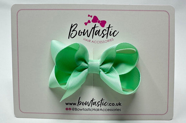 3 Inch Bow - Pastel Green