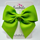 5 Inch Cheer Bow - Apple Green