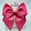 5 Inch Cheer Bow - Fantasy Rose