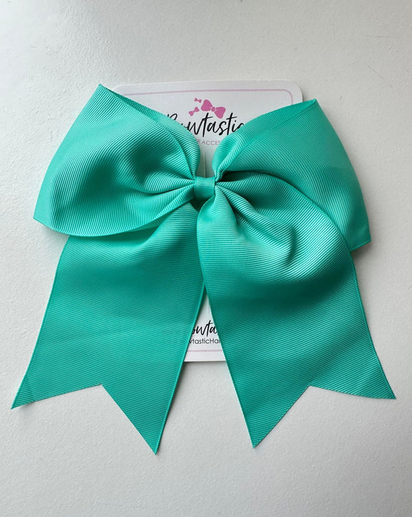 7 Inch Cheer Bow - Tropic