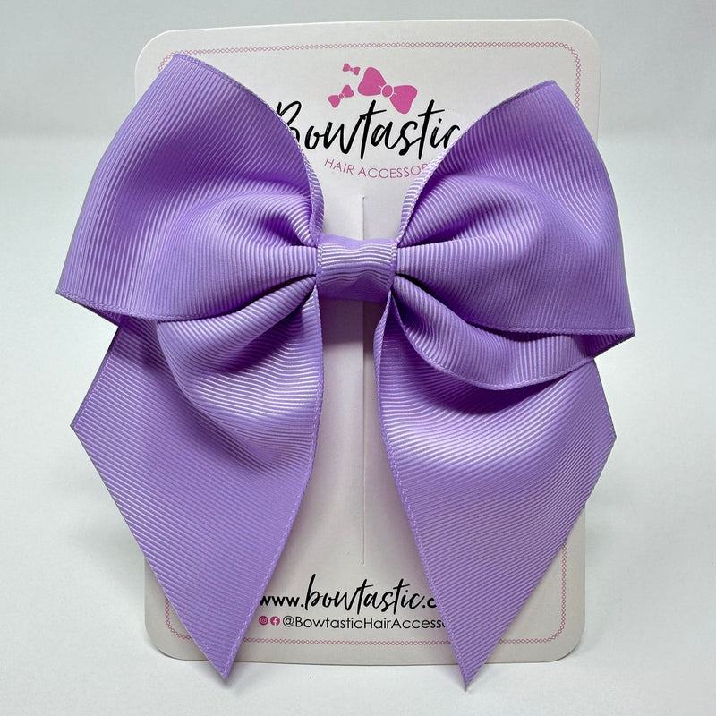 5 Inch Cheer Bow - Light Orchid