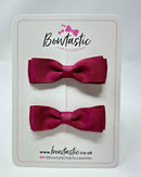 2.75 Inch Flat Bow - Victorian Rose - 2 Pack