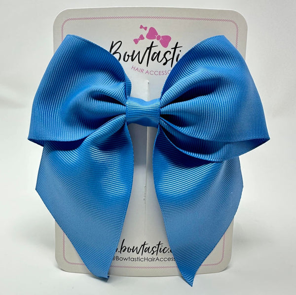 5 Inch Cheer Bow - Porcelain Blue