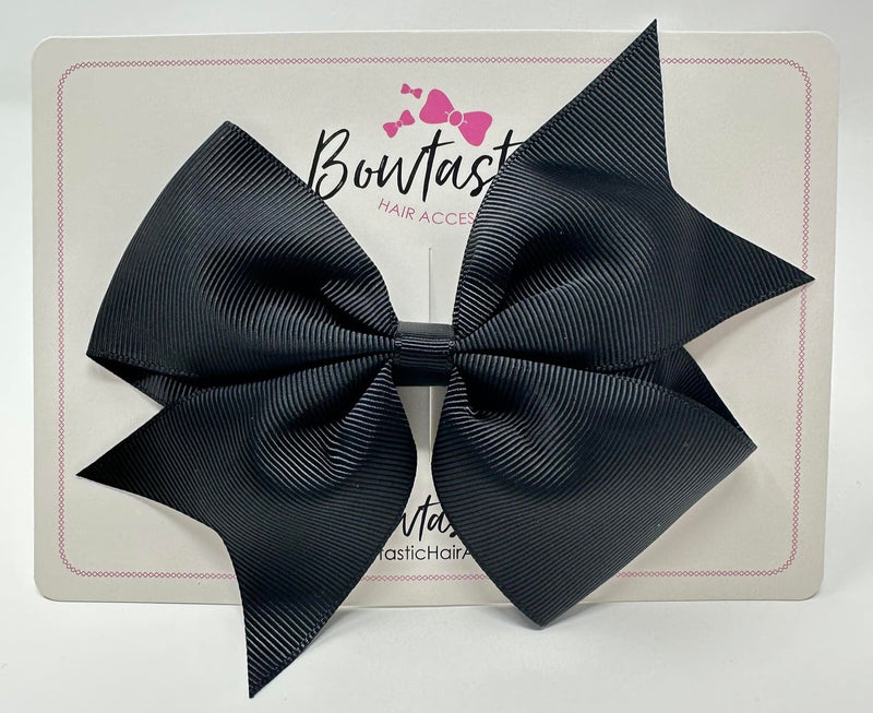 5 Inch Flat Bow - Black