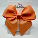 5 Inch Cheer Bow - Peach