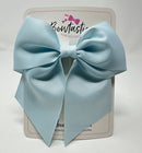 5 Inch Cheer Bow - Blue Vapor