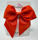 5 Inch Cheer Bow - Autumn Orange