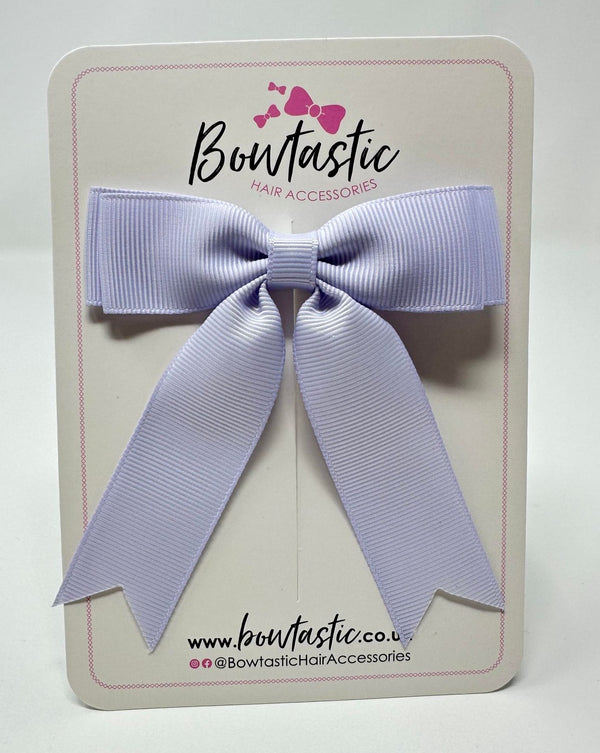 3.5 Inch Tail Bow - Lilac Mist
