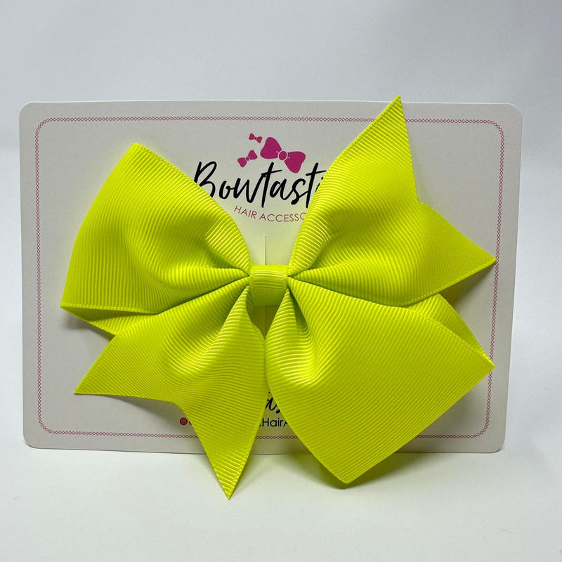 5 Inch Flat Bow - Pineapple