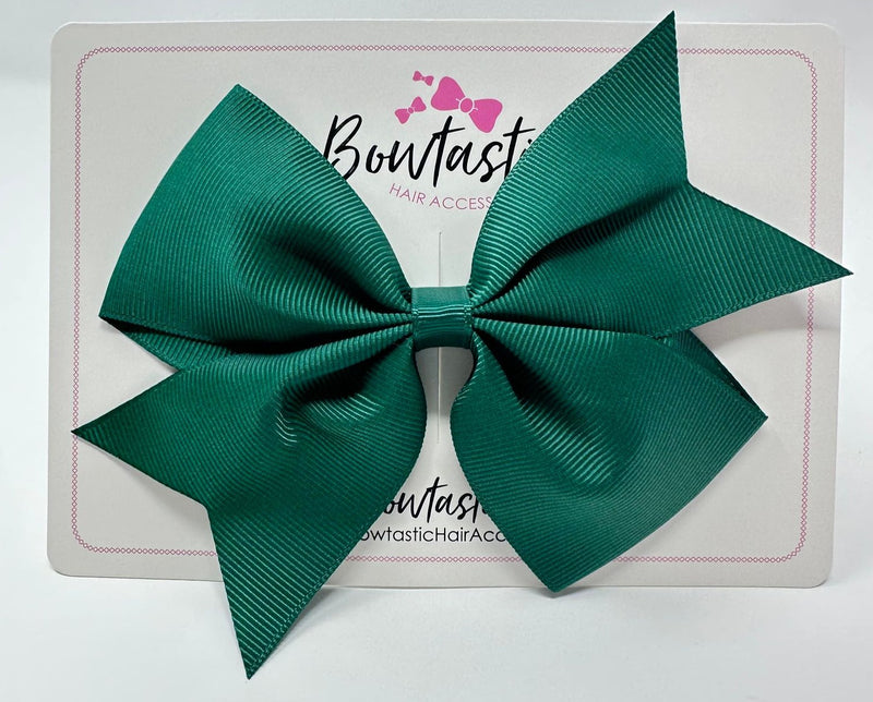 5 Inch Flat Bow - Hunter Green