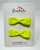 2.75 Inch Flat Bow - Pineapple - 2 Pack