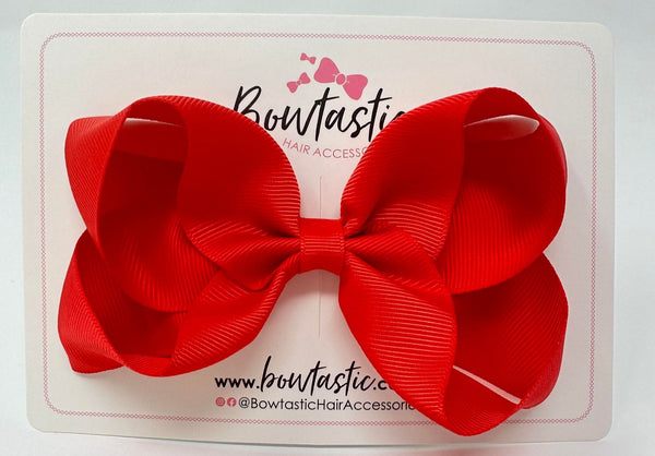 4.5 Inch Bow - Hot Red