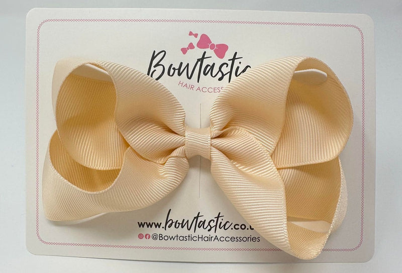 4.5 Inch Bow - Cream