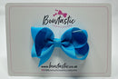 3 Inch Bow - Turquoise