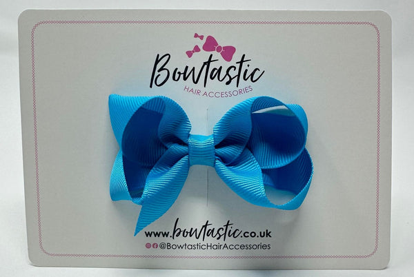 3 Inch Bow - Turquoise