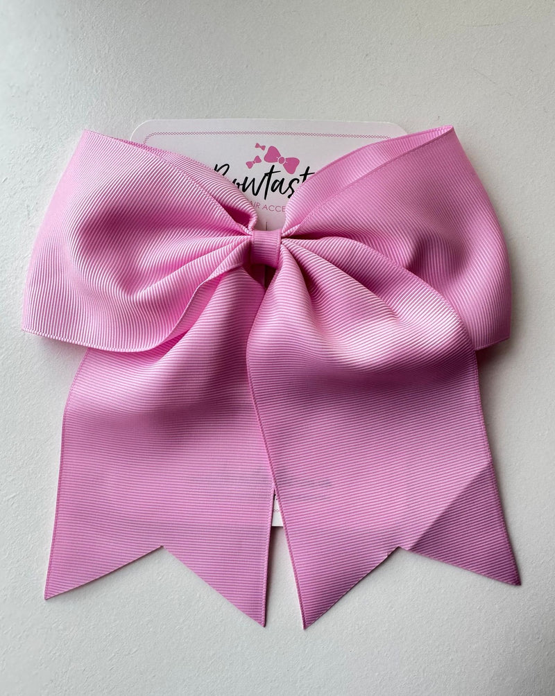 7 Inch Cheer Bow - Tulip