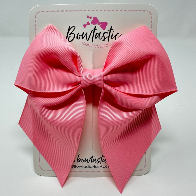 5 Inch Cheer Bow - Pink