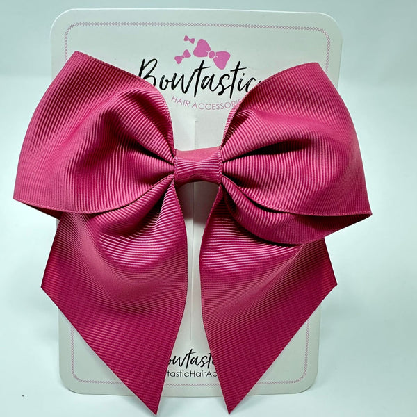 5 Inch Cheer Bow - Victorian Rose