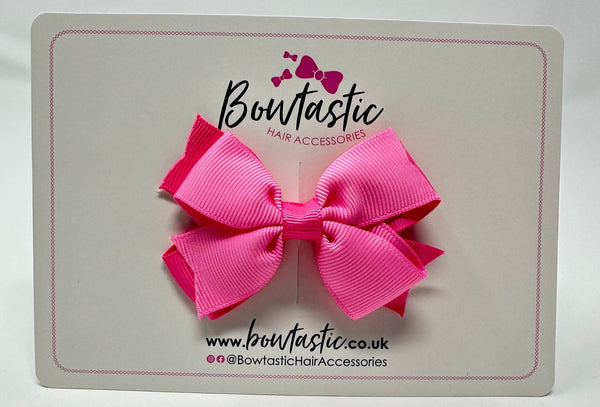 3 Inch Pattern Bow - Pinks