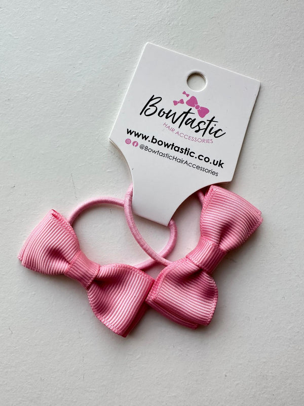1.75 Inch Bow Thin Elastic - Peony - 2 Pack