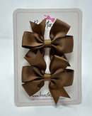 3 Inch Pinwheel Bow - Turftan - 2 Pack