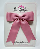 3.5 Inch Tail Bow - Wild Rose