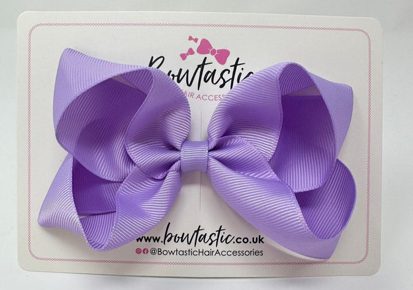 4.5 Inch Bow - Light Orchid