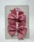 3 Inch Pinwheel Bow - Quartz - 2 Pack