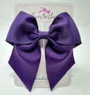 5 Inch Cheer Bow - Plum