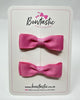 2.75 Inch Flat Bow - Wild Rose - 2 Pack