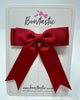 3.5 Inch Tail Bow - Scarlet Red