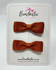 2.75 Inch Flat Bow - Copper - 2 Pack
