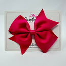 5 Inch Flat Bow - Beauty