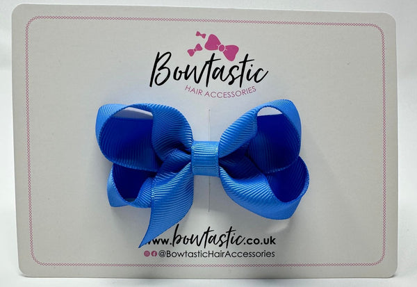 3 Inch Bow - Capri Blue