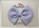 3.5 Inch Flat Bow - Lilac Mist