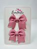 2.5 Inch Tail Bows - Quartz - 2 Pack